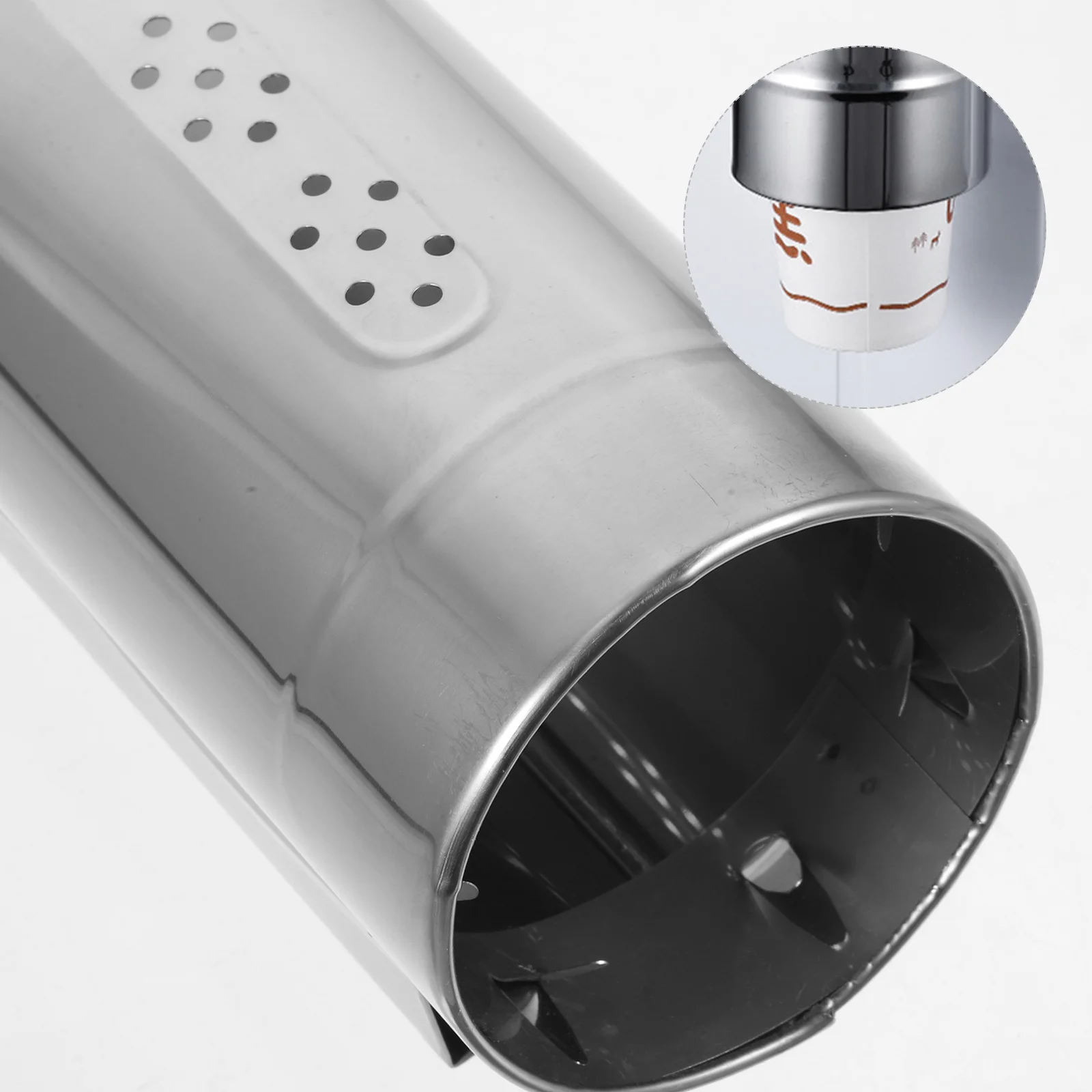 Wall Mounted Cup Dispenser Metal Cup Holder Bathroom Fixture Paper Cups Disposable Plastic Dispenser Water Cooler Holder