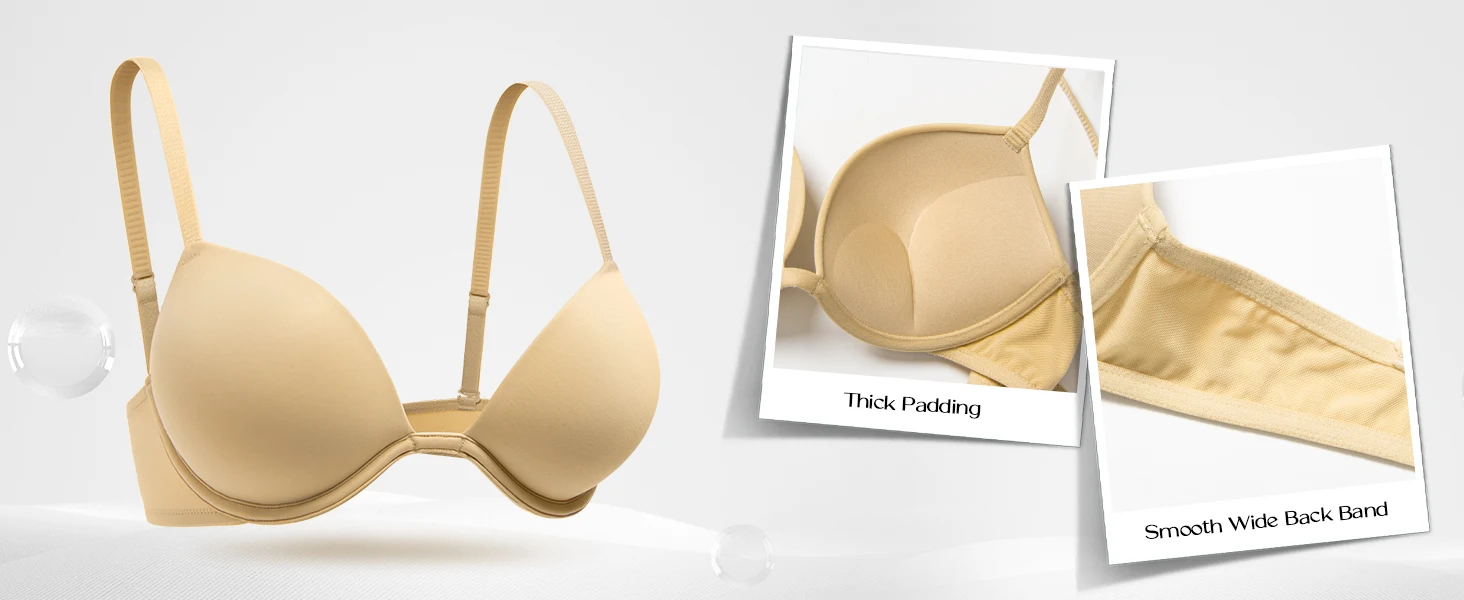push up cleavage bra, best push up bra, padded bra,