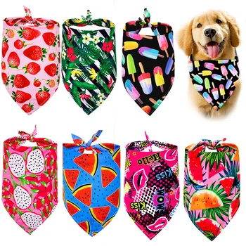 Cotton Dog Bandana Scarf 1