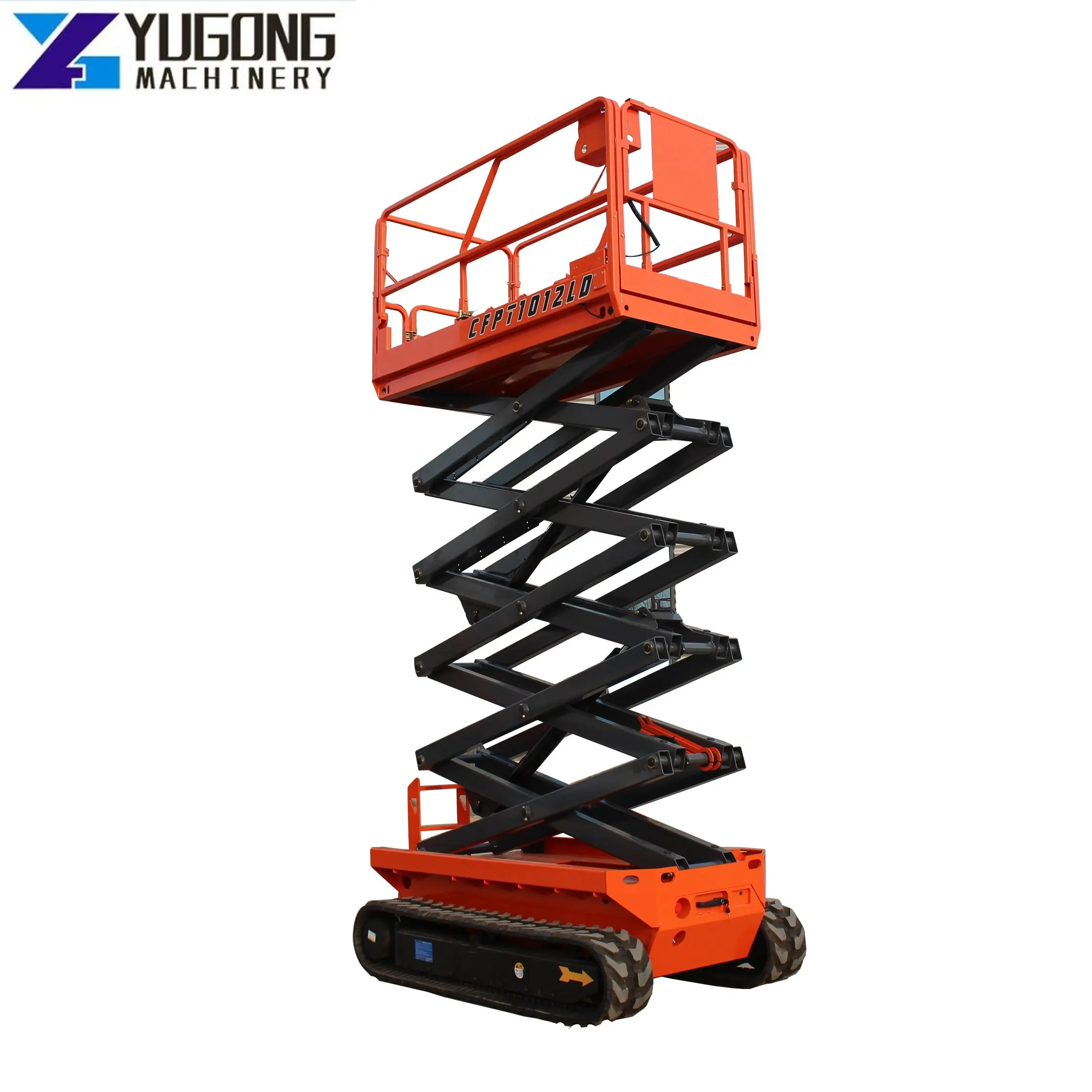 YG Hydraulic Scissor Lift Electric Track Crawler Scissor Lift Man Lift