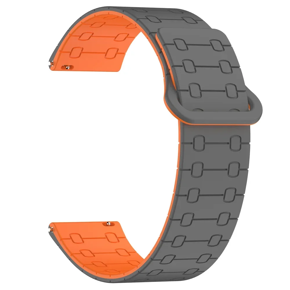 Magnetic Silicone Sport Watch Strap - 22mm
