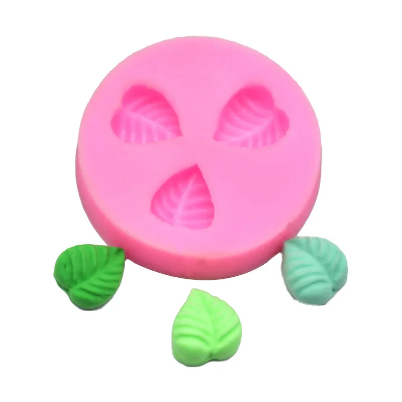 

Sugarcraft Leaves Silicone Mold Candy Polymer Clay Fondant Cake Decorationg Tool Flower Making GumPaste Rose Leaf