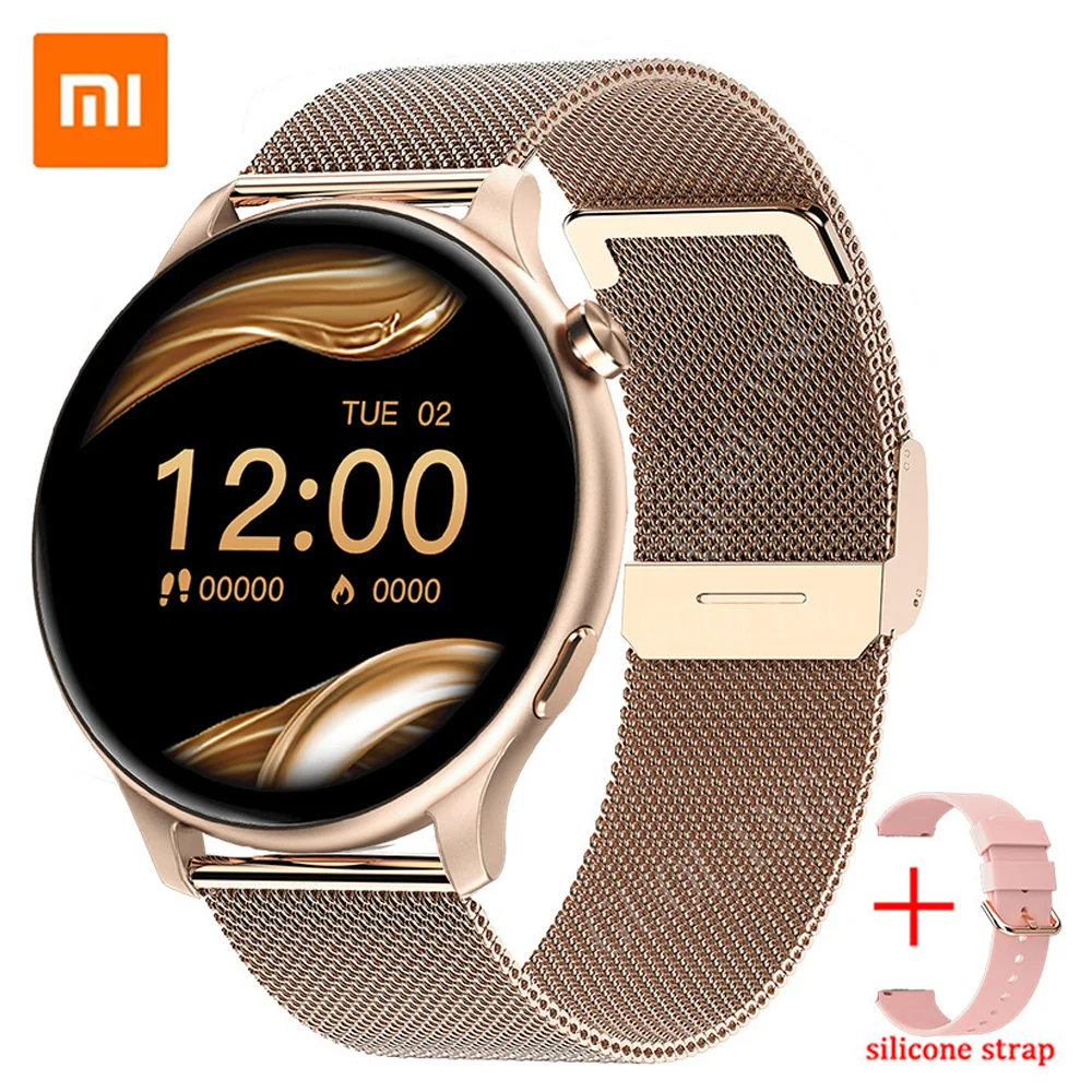 Xiaomi New Smartwatch Women Men Smart Watch Bluetooth Answer Calls