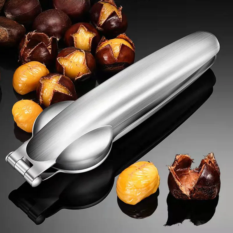 Multifunctional Quick Nutcracker Nutcracker Stainless Steel Walnut Clip Nutcracker Fruit