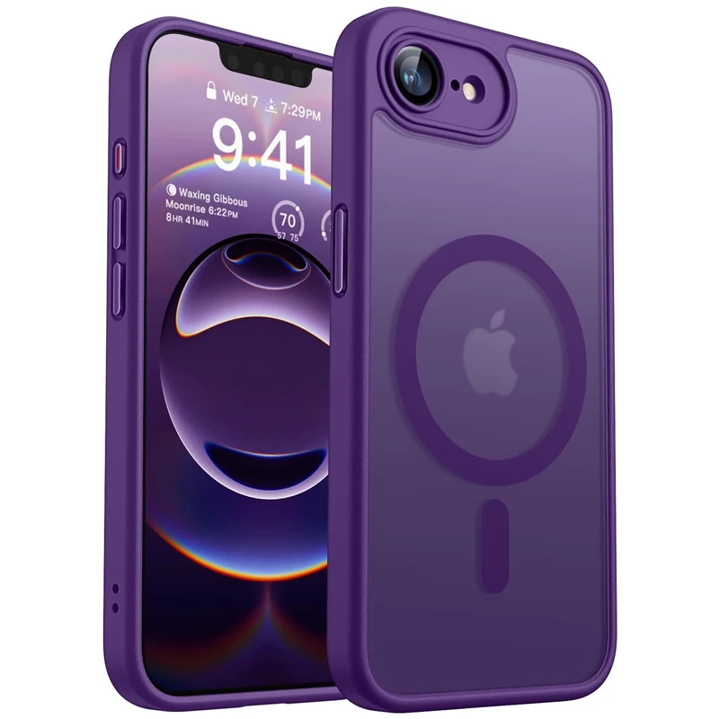 Luxury Matte Translucent Hard Case with MagSafe Charging Compatibility