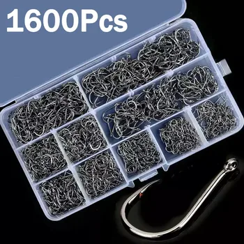 50-1600Pcs/BoxFishing Hooks 1