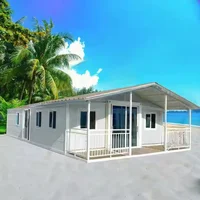 Maison mobile préfabriquée de luxe, étanche, prête à être expédiée, 2, 3, 4 ou 5 chambres, conteneur de 20 ou 40 pieds, type « Granny Flat » 1