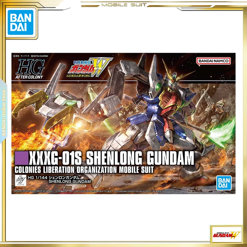 

BANDAI Gundam Wing HG 1/144 Shenlong фигурка Гандам модели игрушек