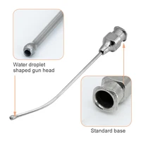 1Pcs Stainless Steel Birds Feeding Syringe Tube Nozzle Rats and Mice/Parrots/Birds/Poultry/Pets Elbow Gavage Needles 2