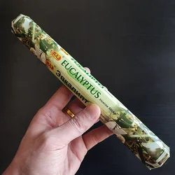 Lavender Incense Sticks with Sandalwood & Jasmine Aromatherapy Fragrance - EUCALYPTUS