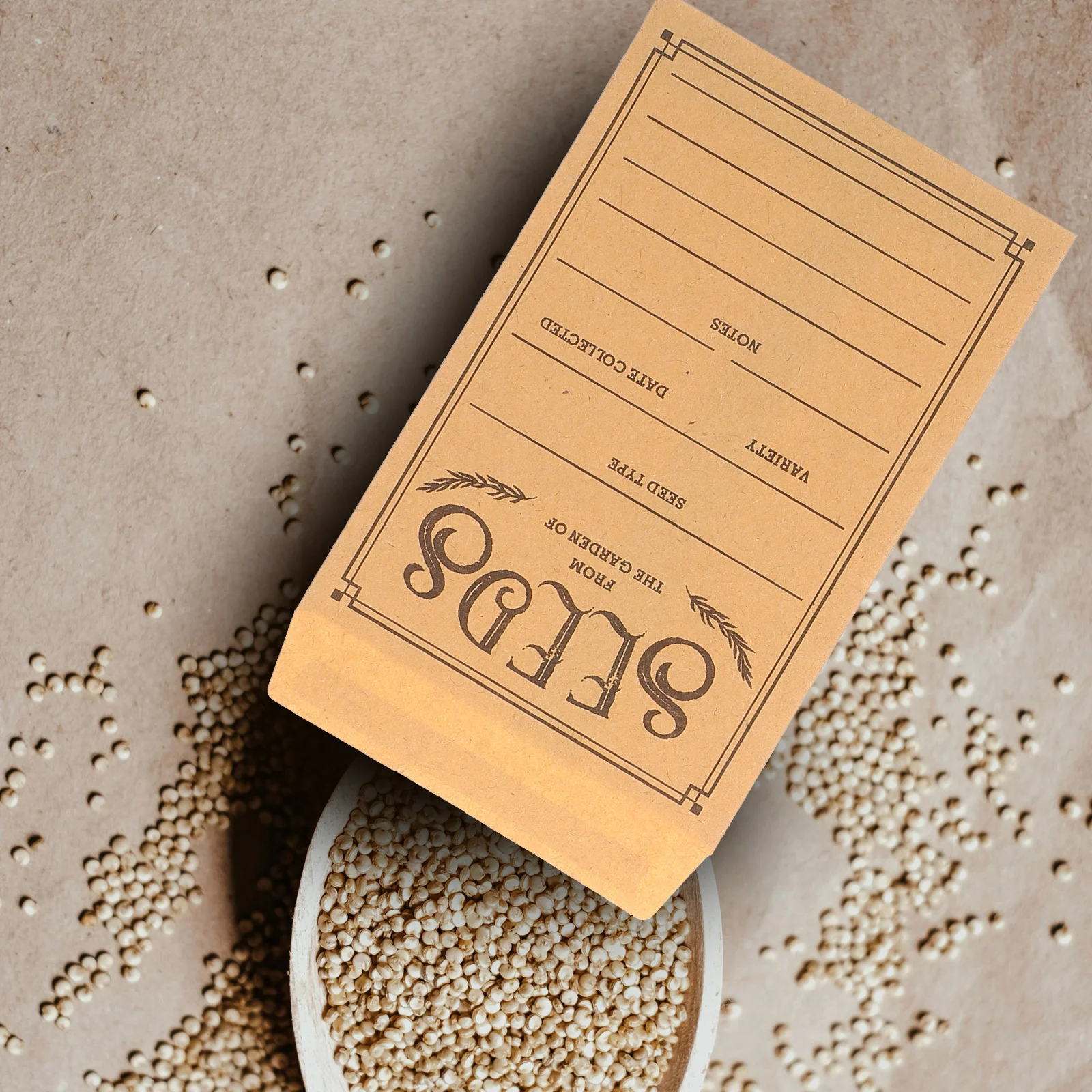 Seed Envelopes 50 Pcs Paper Packets Small Envelopes Packets Resealable Vegetable Seeds Blank Money Craft Printing Products