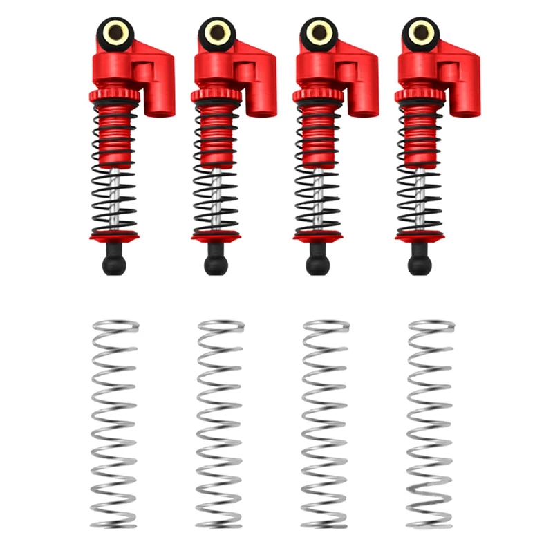 

For 1/24 Kyosho MINI-Z4X4 Metal Negative Hydraulic Coil Shock Absorber Upgrade Parts Toy Car Accessories (4Pc/Set)