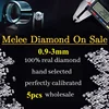 HPHT Wholesale 5/10/20pcs Lab Grown Diamonds DEF Color VVS-VS Clarity 1CT Lab Diamond Melee Stone Super White For Jewelry Making 5
