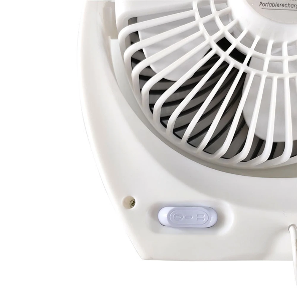 Solar Panel Fan Portable Solar Fan with USB Solar Powered Camping Fan Outdoor Fan for Picnic Barbecue Fishing Travel 5