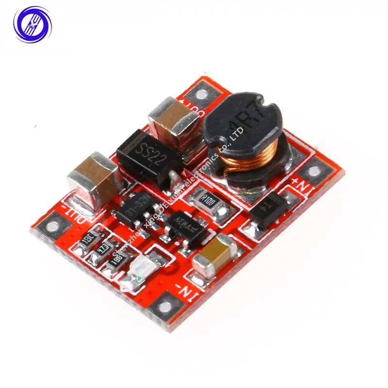 Dc-Dc Boost Power Supply Module Converter Booster Step Up Circuit Board Da 3V A 5V 1A Massima Efficienza 96% Ultra Small