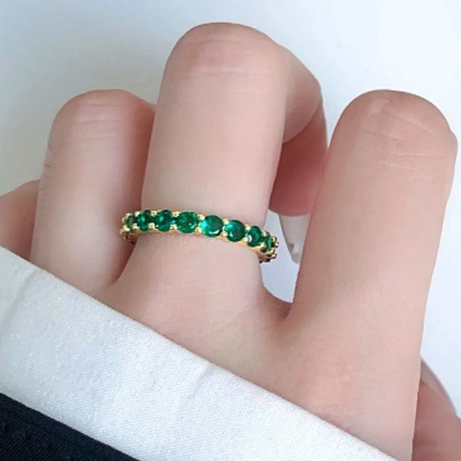2025 New Original Color Candy Crystal Ring fine Jewelry Set Luxury Heart Shaped Necklace Earrings Bracelet Women's Romantic Gift 5
