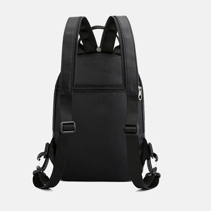 Travel Backpack Chest Bag Mini Backpack Men Nylon Small Backpack Rucksack Multi-Functional Casual Travel Male Messenger Cross Body Chest Bags Knapsack Daypack