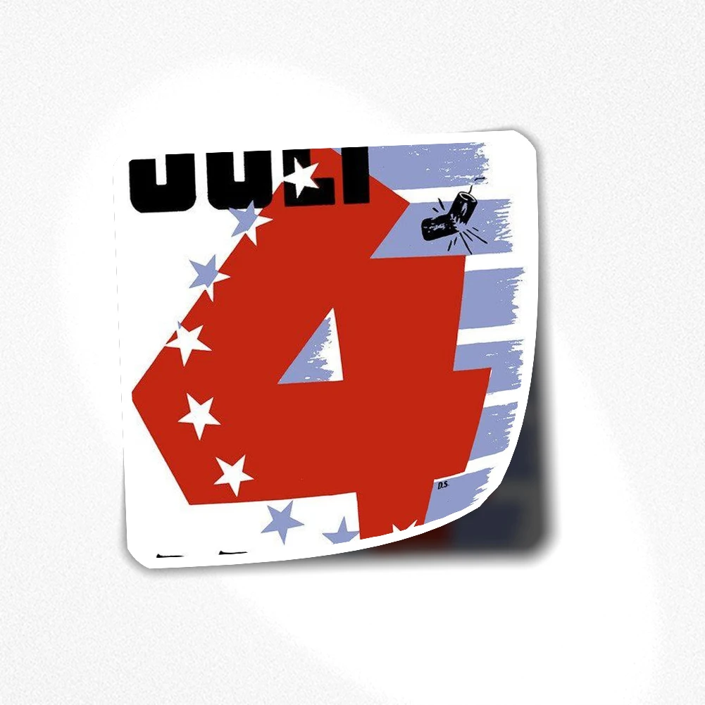 

4TH OF JULY STICKER 136 Sticker for Laptop Decor Bedroom Car Cute Cartoon Art Fashionable Public Suitcase