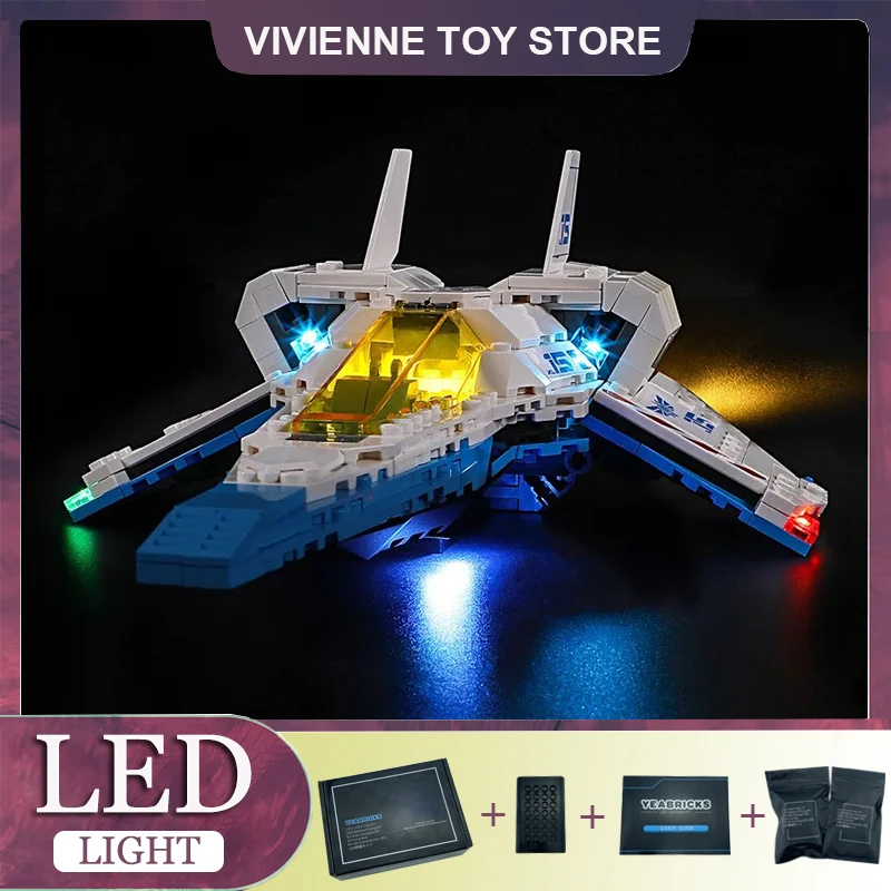 

RC LED Light Kit For LEGO 76832 XL-15 Spaceship Building Blocks Bricks Toy（Only LED Light，Without Blocks Model））
