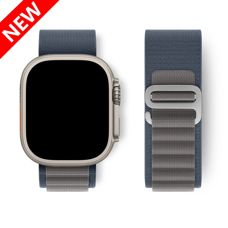 Nylon Alpine Loop Strap for Apple Watch - Durable and Stylish Bracelet Band