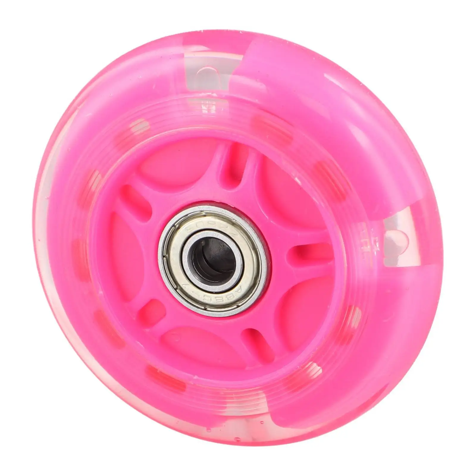 1PC Flash Rad Stumm Rad Für Blinklicht Auto Spielzeug Rad Kinder Roller Rad Blinkende Beleuchtung Rad Zubehör – Detail 5
