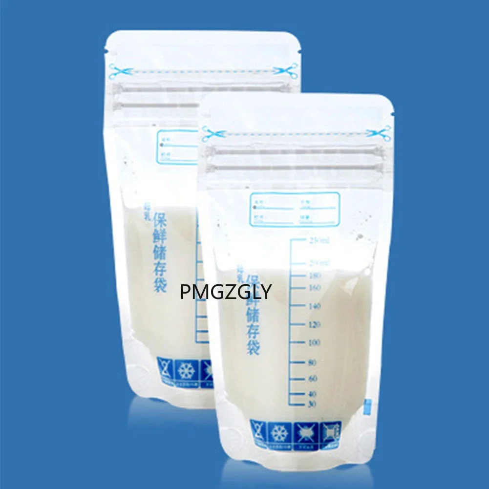 Breast Milk Storage Freezer Bag 30pcs Disposable Labels