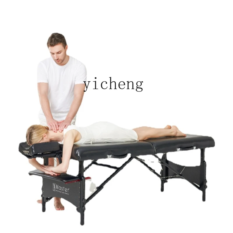 

Zk Electric Heating Massage Couch Solid Wood Built-in Electric Blanket Beauty Massage Folding Bed