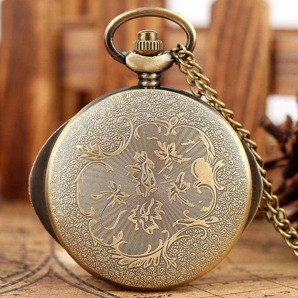 Creative Vintage Hollow Eye Pendant Quartz Watch Souvenir Sweater Chain Pocket Watch With Personality Gift quartz watch pocket watch