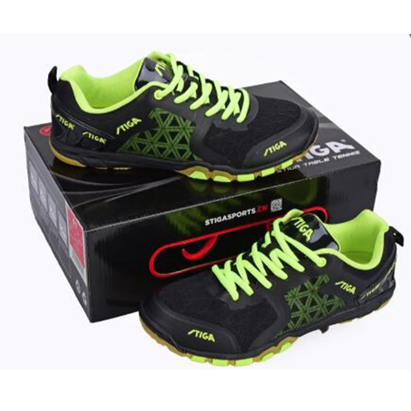 Stiga-professional table tennis shoes, breathable, non-slip, training sneakers for ping pong racket, cs2621 2611