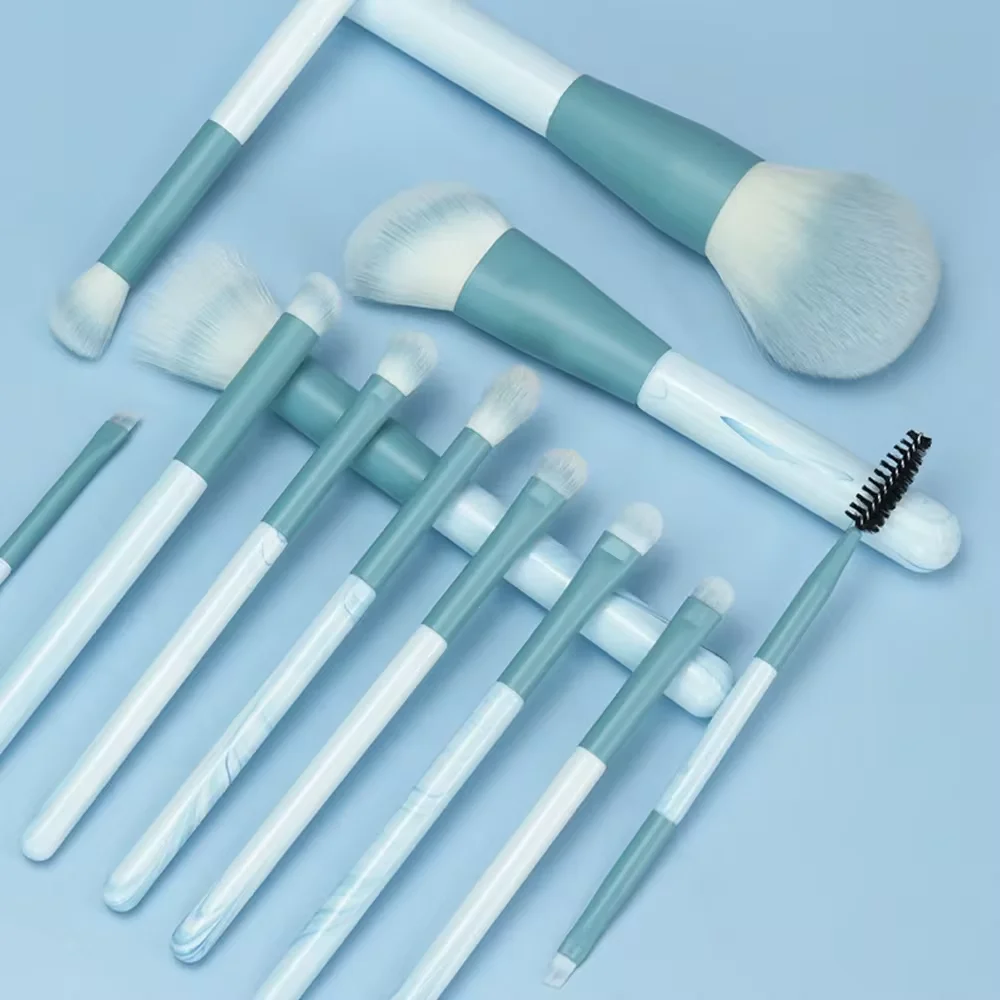 12 Professional Makeup Brush Soft Portable Makeup Brush Foundation Blush Powder Eyeshadow Concealer Blend Makeup Tools