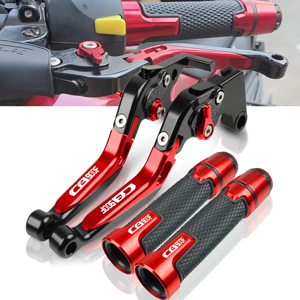 

CB 900 F Motor Adjustable Brake Clutch Lever Hand Grips For Honda cb900f hornet 2001 2002 2003 2004 2005 2006 2007 2008 CB 900F