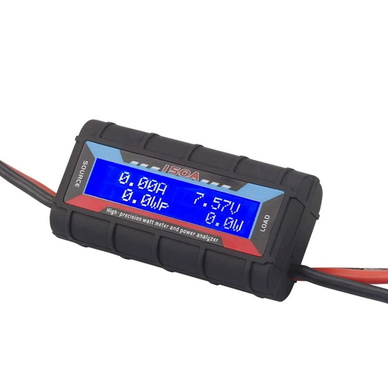 Analizador De Potencia RC 150A | Medidor De Vatios Digital | Pantalla LCD | Voltaje, Corriente, Vatios, Energía