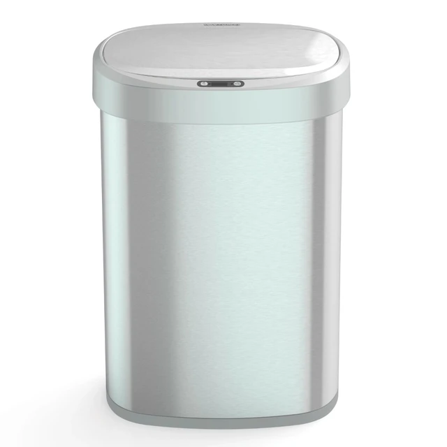 Ninestars 3 Gallon Stainless Steel Motion Sensor Trash Can