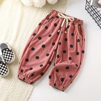 Children Pants 2023 Autumn Winter Trousers for Kids Thicken Boys Girls Joggers Korean Lantern Trouser Baby Sweatpants 1-8 4