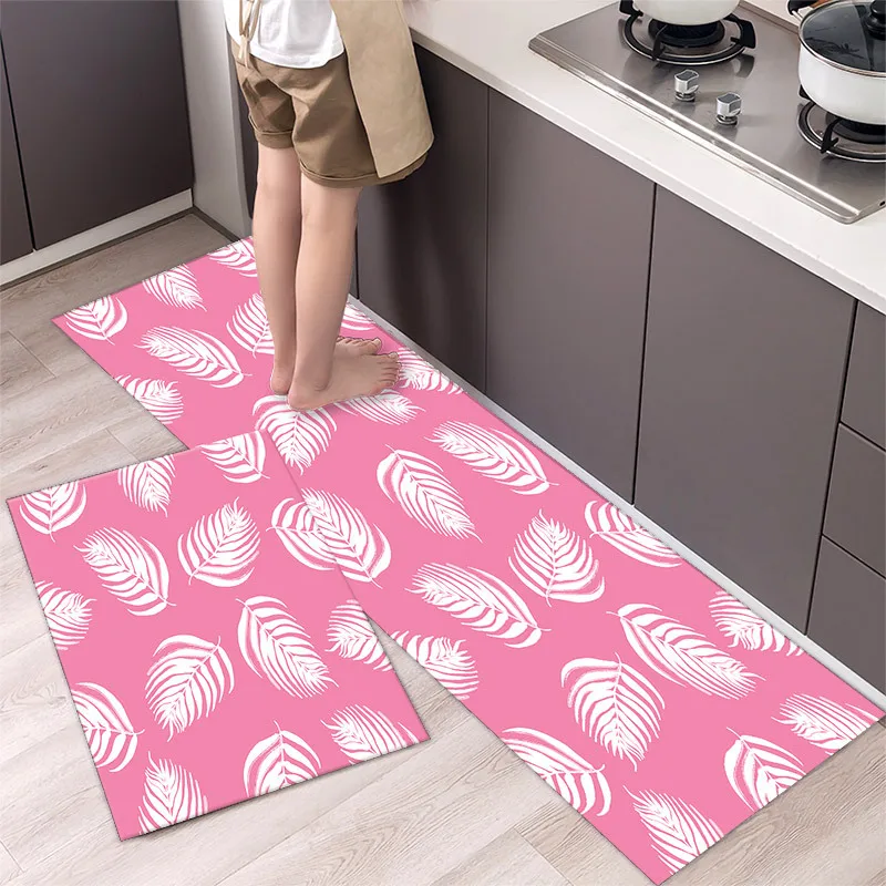 

Anti-slip Long Kitchen Carpet Mats for Floor Bedroom Living Room Bathroom Mat Entrance Doormat Rug Soft Washable Carpets