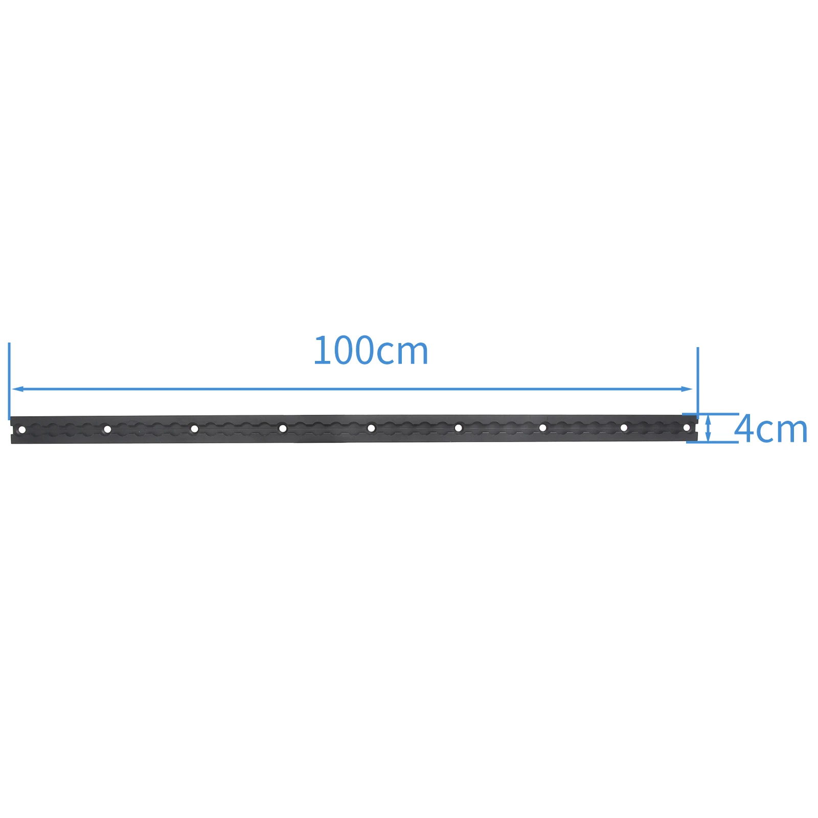1PC MOTO4U Embedded Aluminum Airline Rail 1M L-Track Cargo Control for Securing Motorcycles ATVs Utility Tractors Dirt Bikes