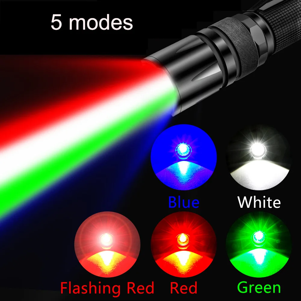 Torcia LED A Forma Di Mazza Da Baseball Ricaricabile Con Zoom - Luce Tattica Per Polizia E Sicurezza