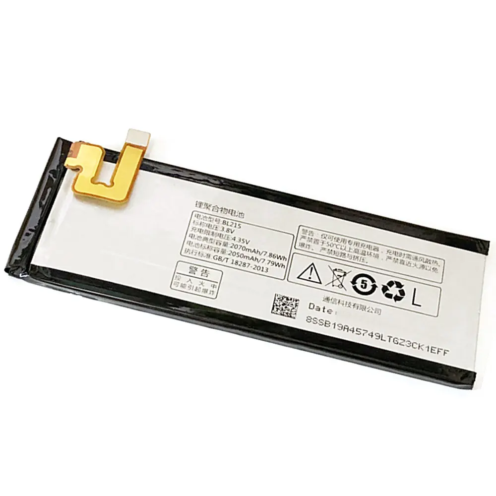 

Аккумулятор BL215 на 2070 мАч для смартфона Lenovo VIBE X S960 S968T, Высококачественная сменная батарея