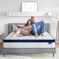 Full Size Mattress, 12 Inch Full Mattresses in a Box, Hybrid Spring Mattresses with Comfort Foam and Pocket Coils 2