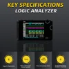 Digital Logic Analyzer LA104 USB Mini 4 Channels 100MHz Max Sampling Rate Built in 8MB Flash Storage 2.8 Inch Oscilloscope 1