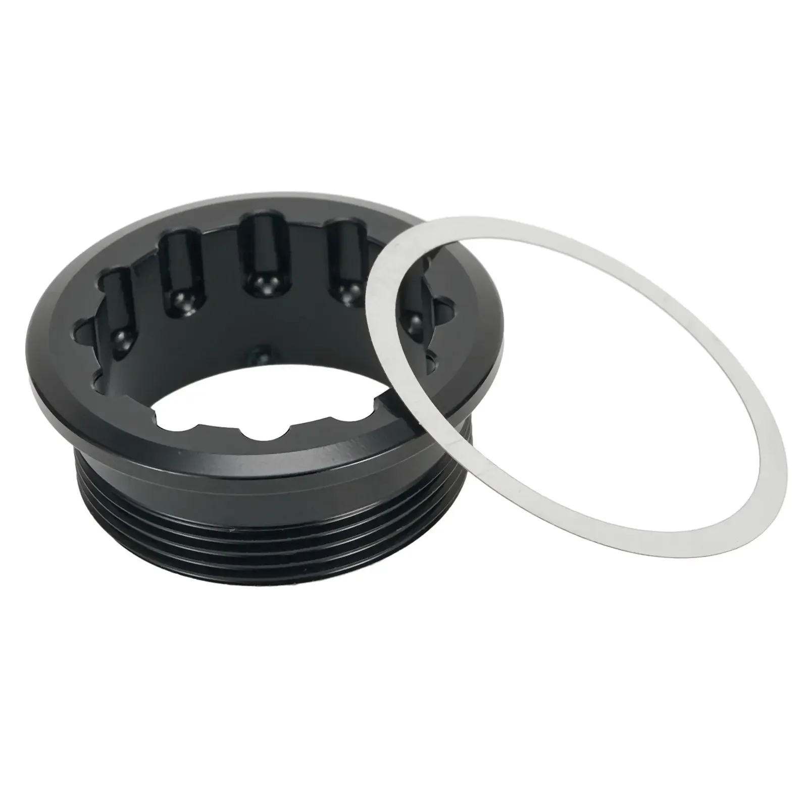 Bicycle Bike MS12 Speed Freewheel Lock Cover Hub Body For M6100 M7100 8100 Cassette Cover Lock Ring Fixing Bolt Accessorie bike freewheel