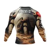 Mma Clothing Man Rashguard T-shirt+Pants Sets  Rash Guard Jiu jitsu MMA Compression Shirt+Shorts Bjj Boxing Jerseys Sport Suits 5