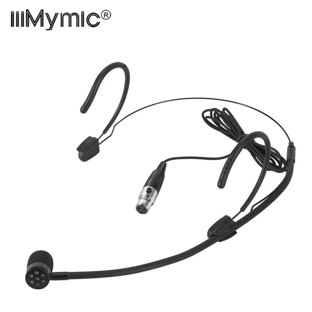 Micro-casque Serre-tête Avec Mini XLR TA3F - Microphone à Condensateur Directionnel, Pour Spectacles, Police, Téléphonie - 9