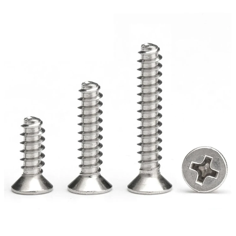 1 Set Di Viti Autofilettanti,mini Viti Del Computer,Set Di Viti A Testa Piatta,Viti Di - Foto 11