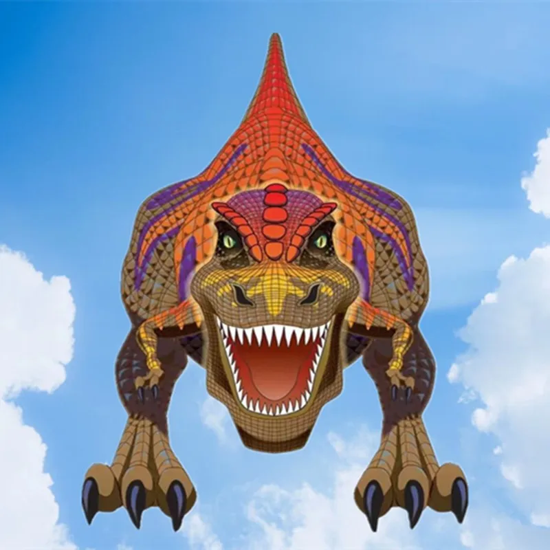 Dinosaur kite fly for outdoor toys parachute kite for adults Toys children funny gifts Air bounce Large Laser pointer