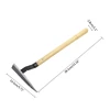 45x14.3x5.5cm Multi-function Manganese Steel Handheld Plow Garden Hoe Tools for Dig /Plant/ Fertilize or Weed 6