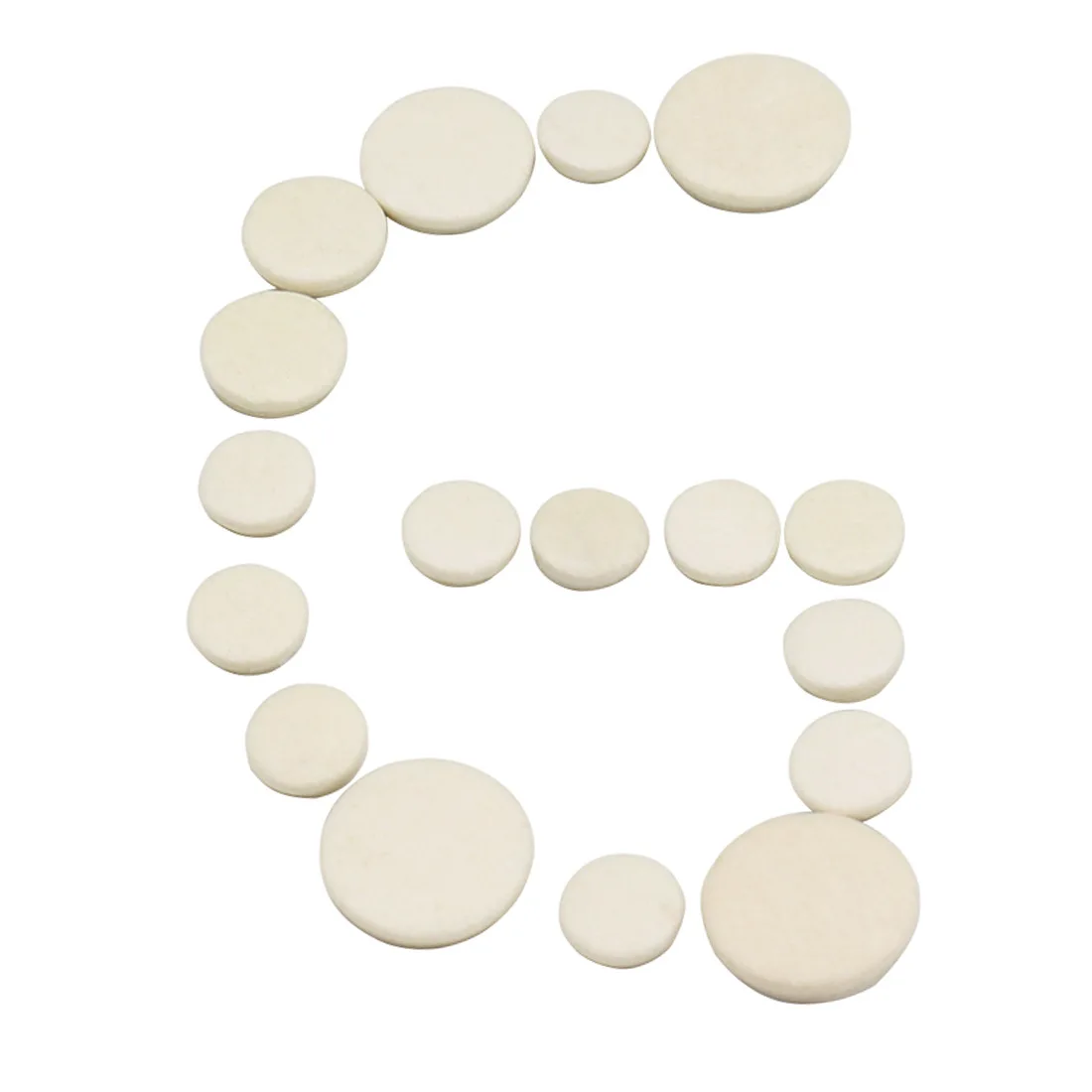 Clarinet Cushion Casing Leather Pad 17 Pcs Wind Instrument Accessories clarinet and saxophone accessories