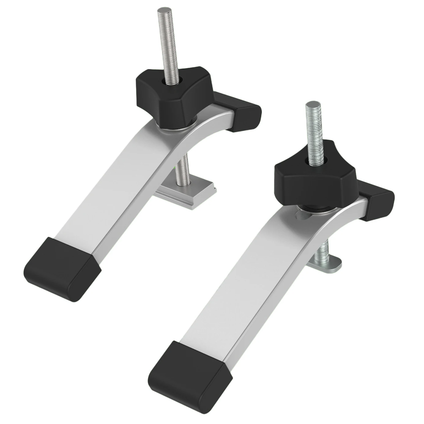 Quick Acting Hold Down Clamp Aluminum Alloy 30 45 T-Slot Miter T-Track Clamp Set for Woodworking Tool Table Workbench, woodworking tools,woodworking clamp,woodworking tool