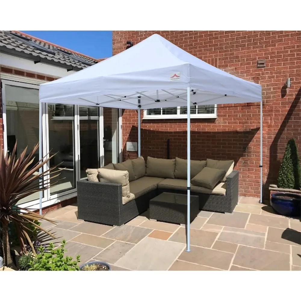 

Pop Up Canopy Tent Commercial Instant Shelter with Heavy Duty Roller Bag 4 Canopy Sand Bags Garden Gazebo Camping Tent Travel