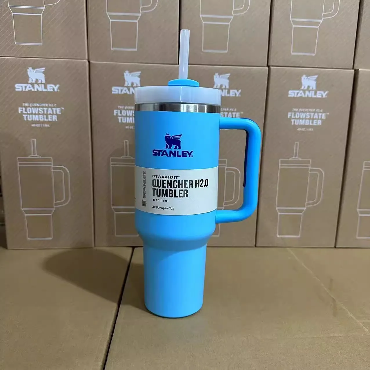 Stanley Adventure Quencher ̰ ִ H2.0 Һ, η ƿ  ܿ ڵ ӱ,    º, 40oz